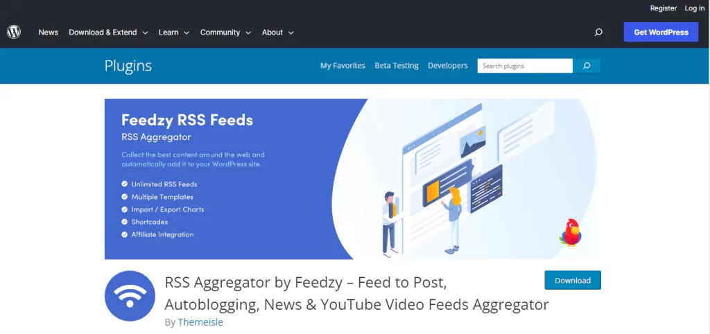 feedzy rss feeds