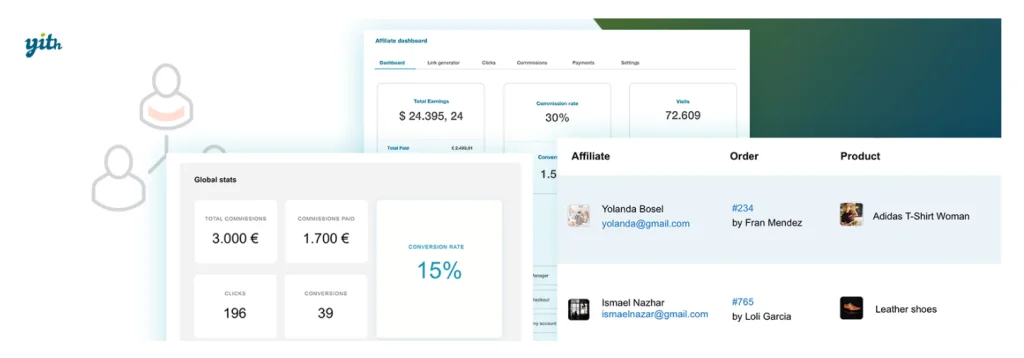 yith woocommerce affiliates
